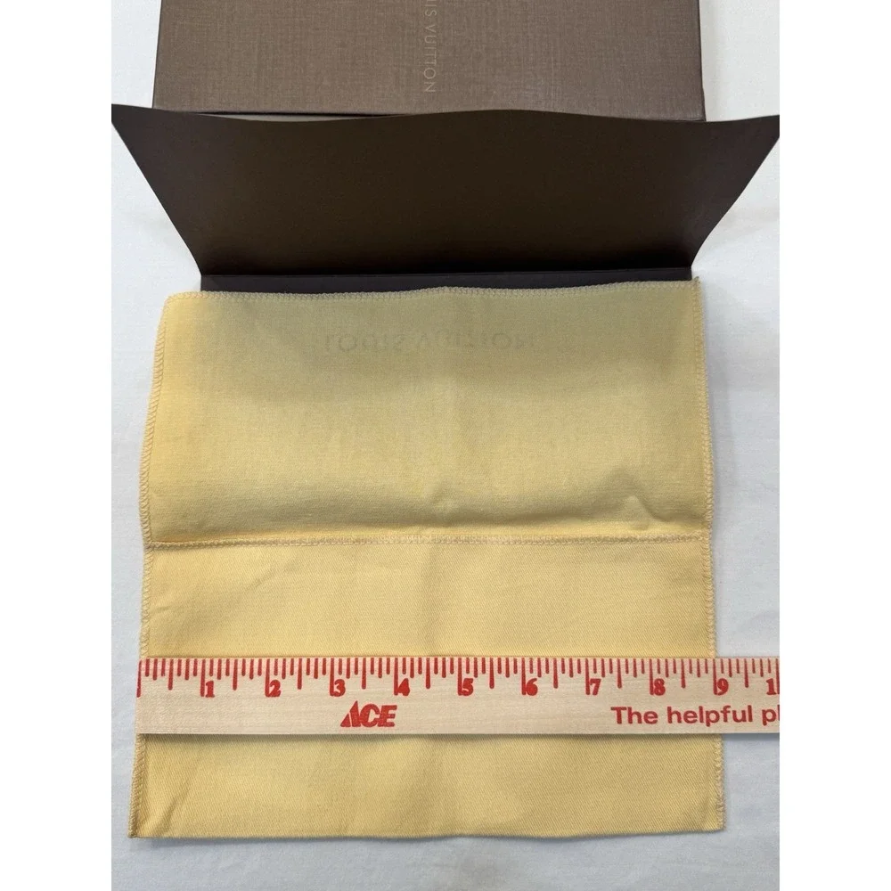 Louis Vuitton Brown Empty Drawer Box + Dust Bag 8.5